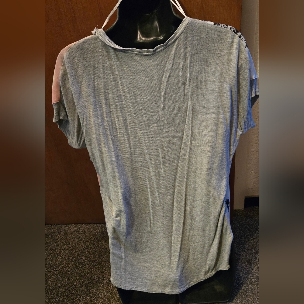 Zara cool multi media/fabric top szS - Picture 10 of 11